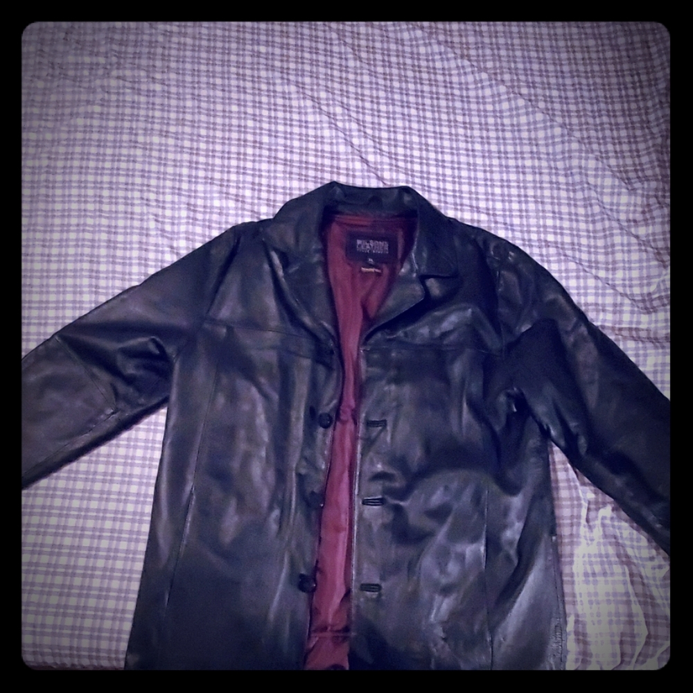 Wilson Leather coat.